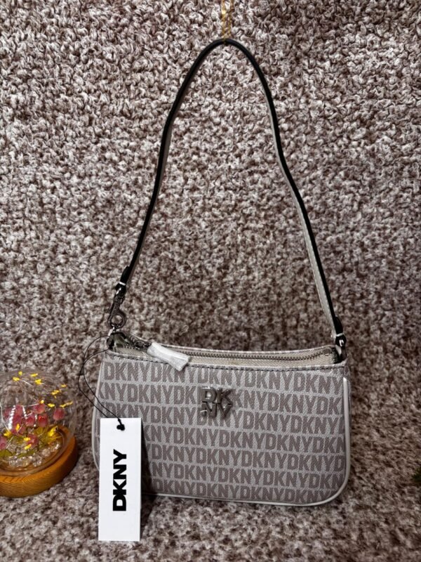 Bolso DKNY Penny - Monograma Gris/Negro