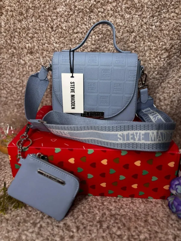 Bolso Steve Madden Bmelodie - Azul Pastel