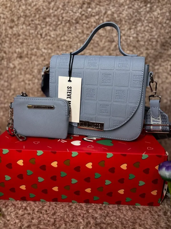 Bolso Steve Madden Bmelodie - Azul Pastel