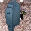 Bolsa adidas Essentials 3 Sling Crossbody - Verde Azulado
