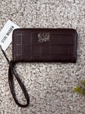Cartera Steve Madden - Chocolate Logo